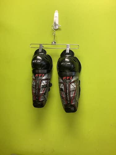 Used Ccm Jetspeed Ft 1 10" Hockey Shin Guards 11686-s000036992