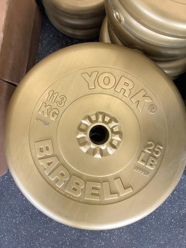 25 Standard 1” Vinyl Gold Plate 11686-yrk1216