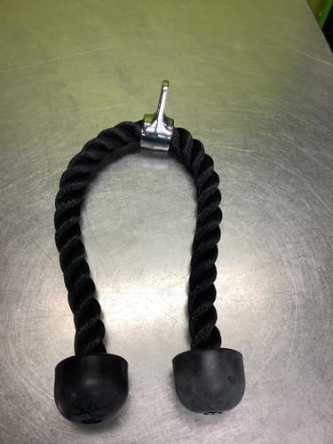 Tricep Ropes W Rubber Ends 11686-yrk6825