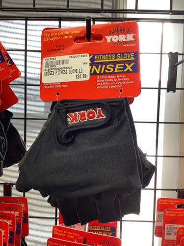 Unisex Fitness Glove Lg 11686-yrk7803