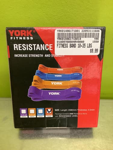 New Fitness Band 10-35 Lbs 11686-yrk014961710014