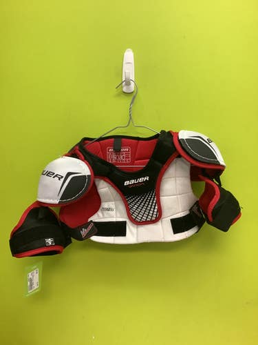 Used Bauer Vapor Youth Shoulder Pads Lg 11686-s000046201