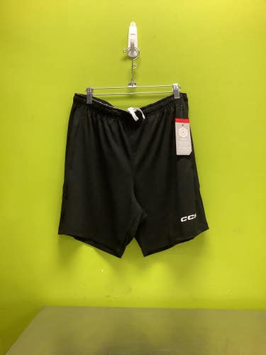 New Ccm Ad Knit Short Bk Xl 11686-ccmadbkxl