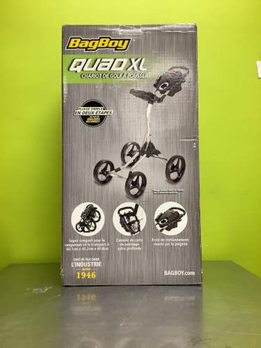 Bagboy Quad Xl Push Cart 11686-gtncbquadxl2-wc
