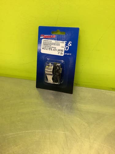 Whistle Metal With Lanyard 11686-lows0001310