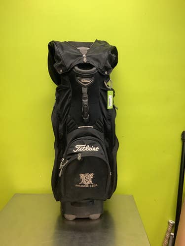Used Titleist Mens Cart Bag Black 11686-s000043691