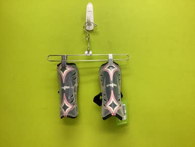 Used Soccer Shin Guards Junior White Md 11686-s000044203