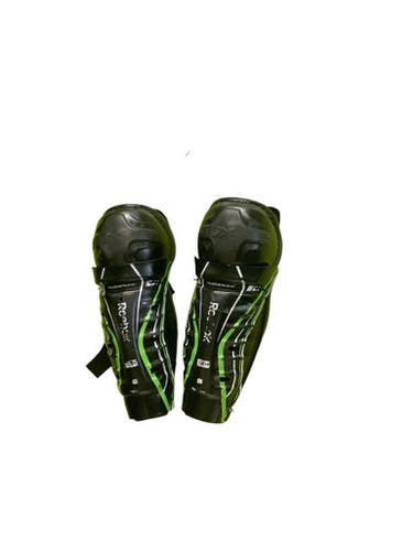 Used Reebok 12k Junior Shin Guards Black 12" 11686-s000046250