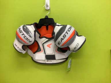 Used Easton Mako Youth Shoulder Pads Lg 11686-s000046579
