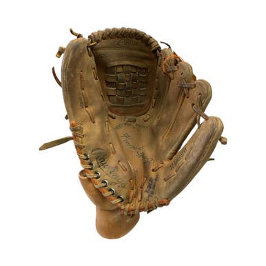 Used Rawlings Basket-web Bb Sb Glove Rh Throw Brown 11" 11859-s000026221