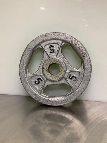 Used York 5 Lb Exercise & Fitness Standard Plates & Sets 11686-s000024415