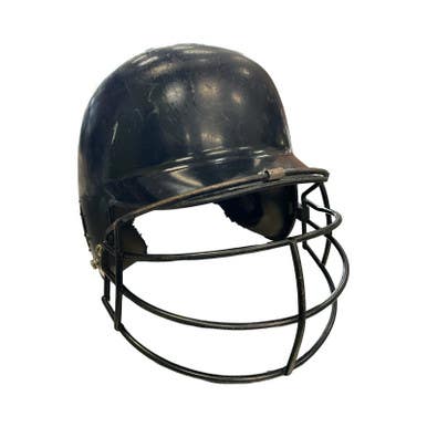 Used Adams Batting Helmet W Mask Black One Size 11859-s000024420
