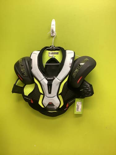 Used Bauer Hyperlite Junior Shoulder Pads Sm 11686-s000042095