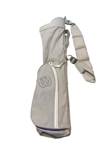 Used Wilson Wilson Carry Bag Jr Stand Bag White 11706-s000366259