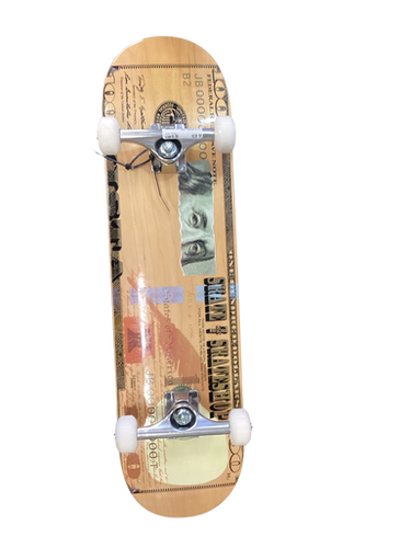 Used Hundred Dollar 8" Complete Skateboards 11443-s000180696