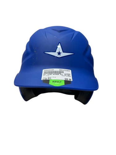 Used All Star Bh3000 Batting Helmet No Mask Royal Blue M L 11835-s000203305