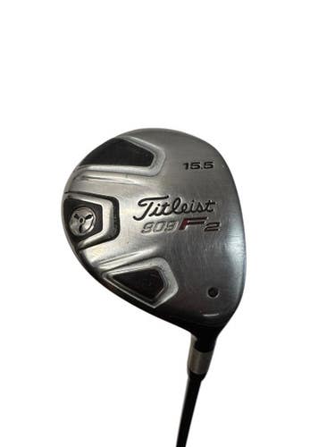 Used Titleist 909 F2 Mens Fairway Wood Rh Black 3 Wood 11835-s000205720