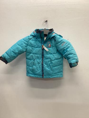 Used Roxy Dry Flight Outerwear Heavy Jacket Y Teal Youth 11443-s000190014