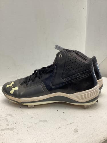 Used Under Armour Armour Bound Bb Sb Cleats Black Senior 8.5 11443-s000187727