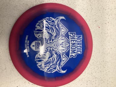Used Discmania Nordic Phenom 2 Disc Golf Driver Royal Blue 167g 11443-s000193352