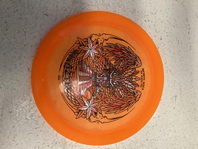 Used Innova Aztec Gummy C-blend Disc Golf Driver Orange 175g 11443-s000193416