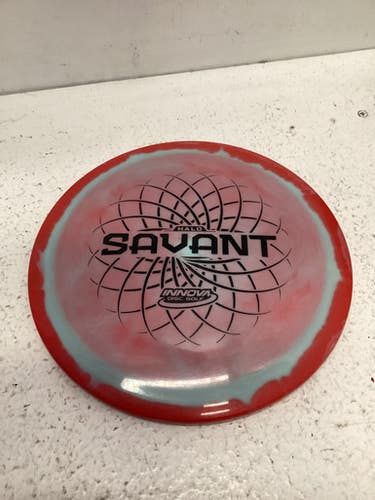 Used Innova Halo Savant Disc Golf Driver Red 175g 11443-s000193447