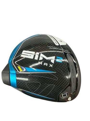 Used Taylormade Sim Max 2 Mens Driver Rh 10.5 Degree R Flex 11835-s000205835