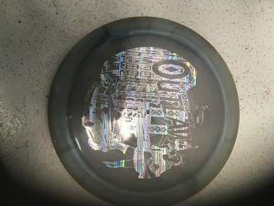 Used Legacy Outlaw Disc Golf Driver Grey 173g 11443-s000192252