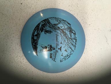 Used Dga Daniel Boe Memorial Disc Golf Driver Royal Blue 174g 11443-s000192582
