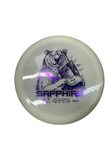 Used Latitude 64 Sapphire Opto Disc Golf Driver White 162g 11835-s000205483