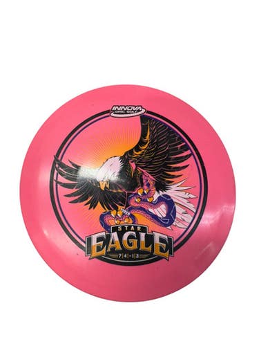 Used Innova Star Eagle Disc Golf Driver Pink 173g 11835-s000205501