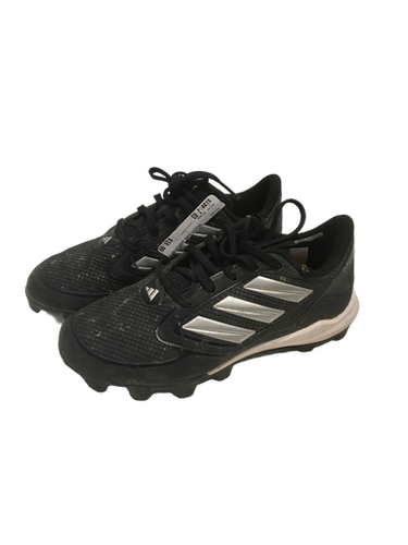 Used Adidas Adidas Pure Hustle Sz 3 Junior 03 Baseball And Softball Cleats 11443-s000182753