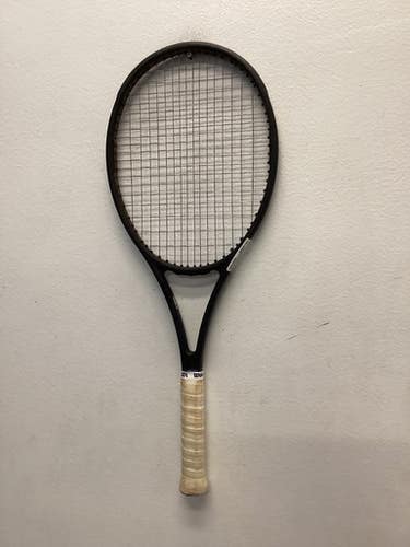 Used Wilson Pro Staff Ps97 Adult Tennis Racquet Black 4 1 8" 11443-s000196859