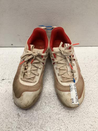 Used Under Armour Glyde Bb Sb Cleats White Senior 6.5 11443-s000197002