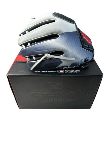 New Rawlings Rev204-2tex Bb Sb Glove Rh Throw White Red Navy 11 1 2" 11835-s000202489