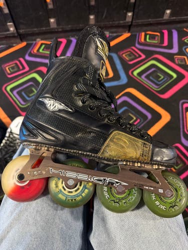 Mission Wicked Light Inline Skates Regular Width Size 8.5 (Used)