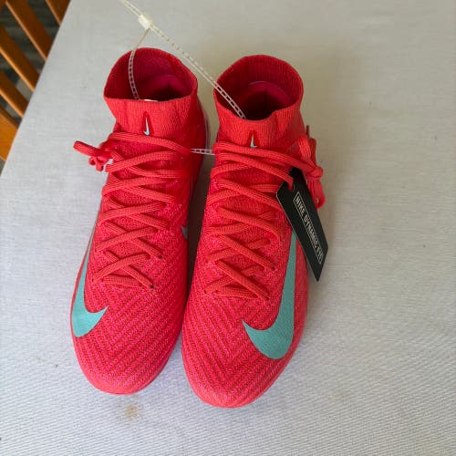 Pink Unisex Size M 5.0 (W 6.0) Nike Mercurial Superfly 8 Elite FG Cleats (New)