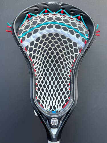 New Warrior Evo QX-O Head Custom Strung with 4s Mesh (Sample Stringing)