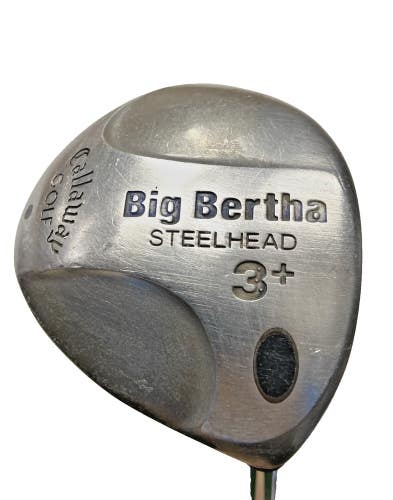 Callaway Big Bertha Steelhead Plus 3 Wood 14* RH Stiff Steel 42" Factory Grip