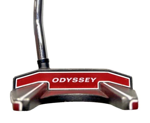 Odyssey White Hot RX7 Mallet Putter RH 35" Steel With Label Factory Grip HC NICE
