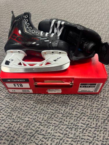 CCM Jetspeed FT8 Hockey Skates Size 4.5 (New) Regular Width