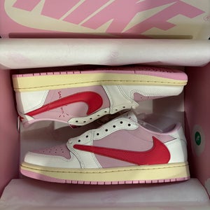 Jordan 1 Retro Low OG Travis Scott Tropical Pink Size 10 DS