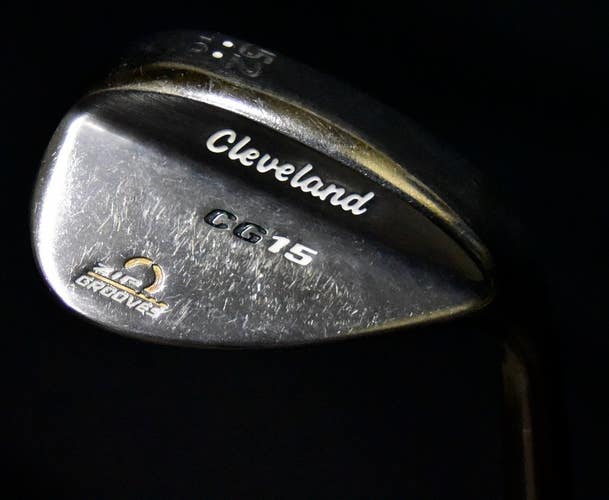 CLEVELAND CG15 GAP WEDGE, SHAFT 376.5 IN, LOFT 52, REGULAR FLEX, RIGHT HANDED