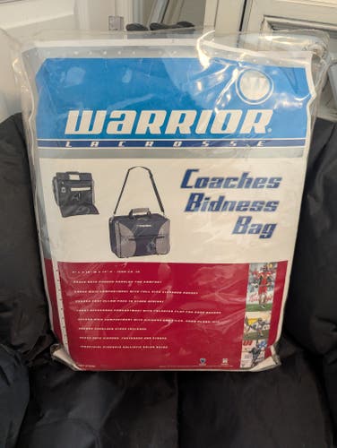 New Very Rare Warrior Coaches 'Bidness' Vintage Bag