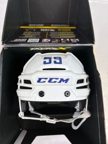 Medium CCM Super Tacks X Helmet Pro Stock (New)