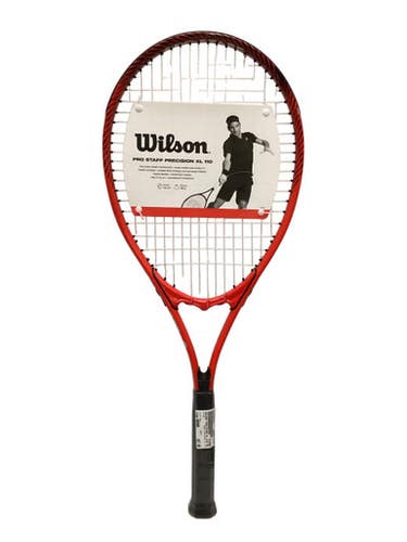 Used Wilson Percision Xl 110 Adult Tennis Racquet Red Unknown 11443-s000204731