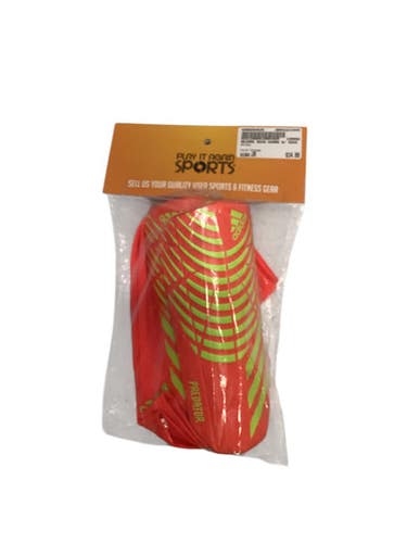 Used Adidas Soccer Shin Guards Junior Orange Junior 11443-s000204525