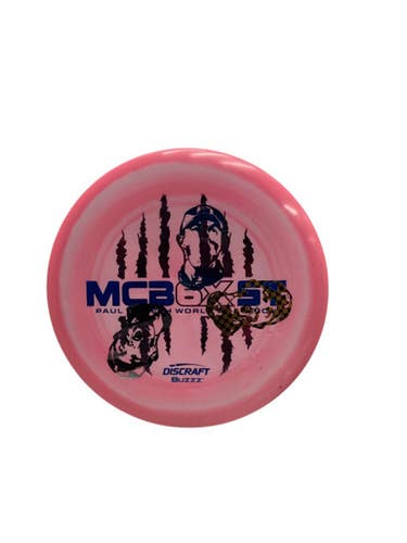 Used Discraft Esp Buzz Paul Mcbeth Commemorative Putt Disc Golf Putter Pink 11443-s000204928