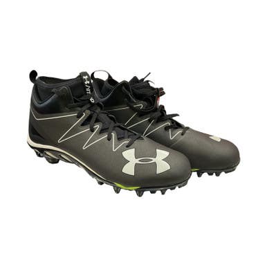 Used Under Armour Adult Fb Cleats Black Senior 13 11859-s000031218