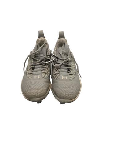 Used Under Armour Bh 7 Bb Sb Cleats Grey Senior 10 11443-s000204636
